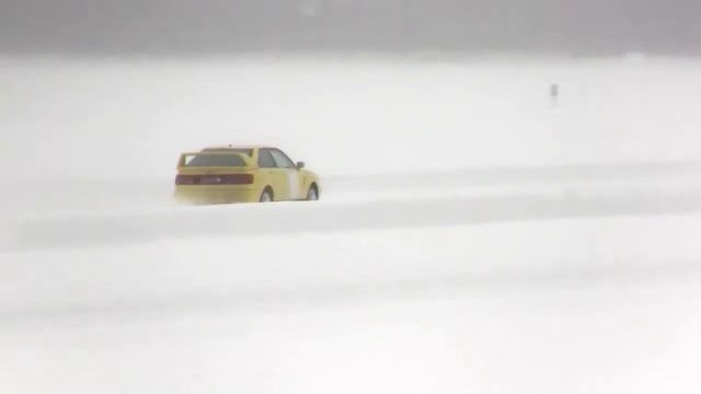 Audi S2 +400hp Driving on Ice PURE SOUND смотреть онлайн
