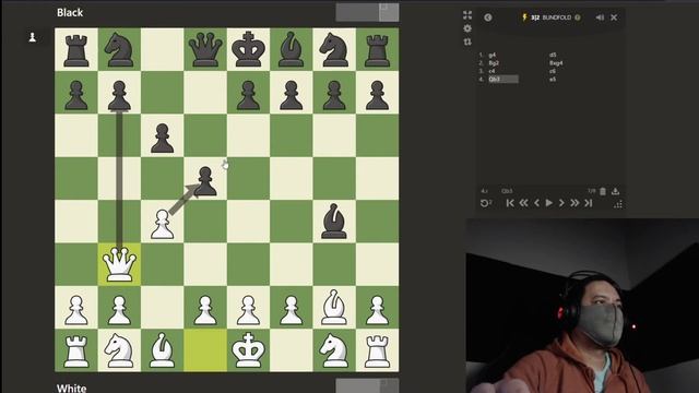 Opening chess trap on The Grob Attack | Chess Trap смотреть онлайн