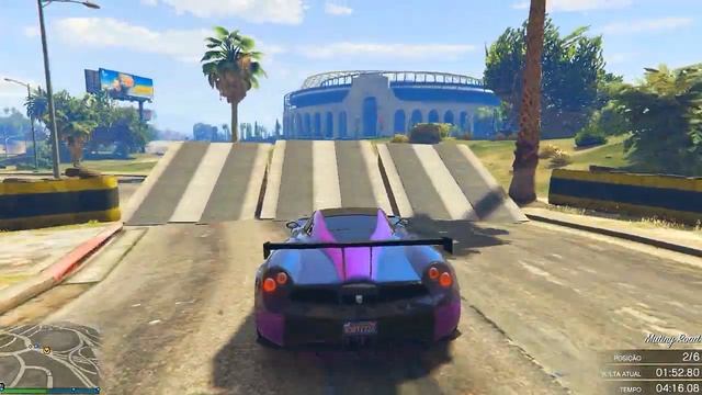 GTA V Online: SUPER SALTOS com o PEGASSI OSIRIS! (PC Corrida #62) смотреть онлайн