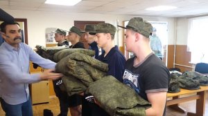 В Ярославле отправляют срочников в войска