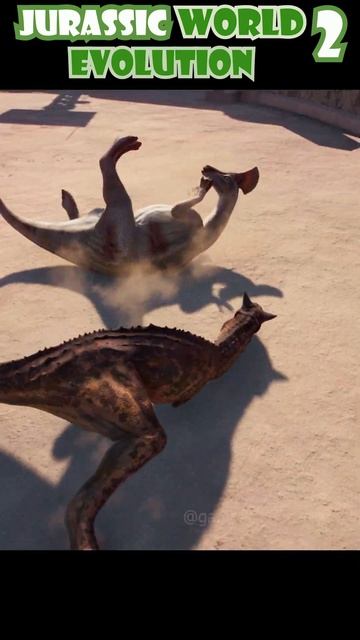 Carnotaurus has different skills!! - Jurassic World Evolution 2 #shorts смотреть онлайн