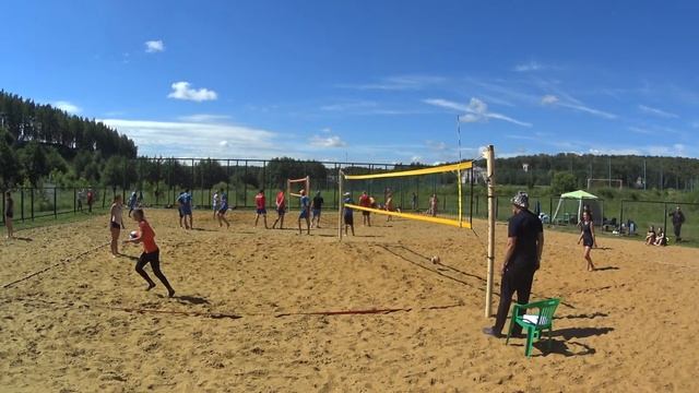 Пляжный волейбол ЖЕН чемпионат Орловской области игра 11 - 2017/06/24 смотреть онлайн