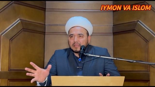 Shukurulloh Domla Juma Nomozidan Maruza