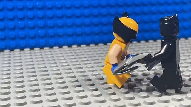 Wolverine Vs. Black Panther | Lego Marvel Stopmotion смотреть онлайн
