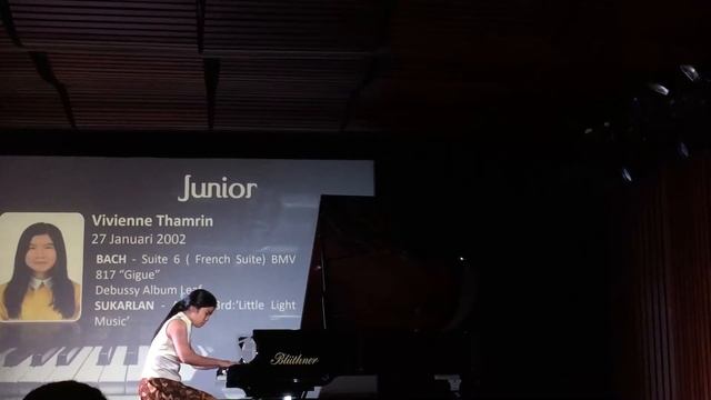 Vivienne Thamrin - Semifinal Round of Ananda Sukarlan Award 2016 (29 July 2016) смотреть онлайн