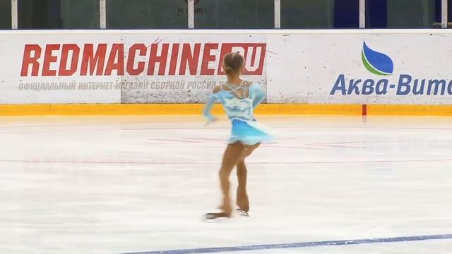 Первенство России младшего возраста 2019 Дeвушки, млaдшая группa Короткая программа 28# Вероника ЖИ смотреть онлайн