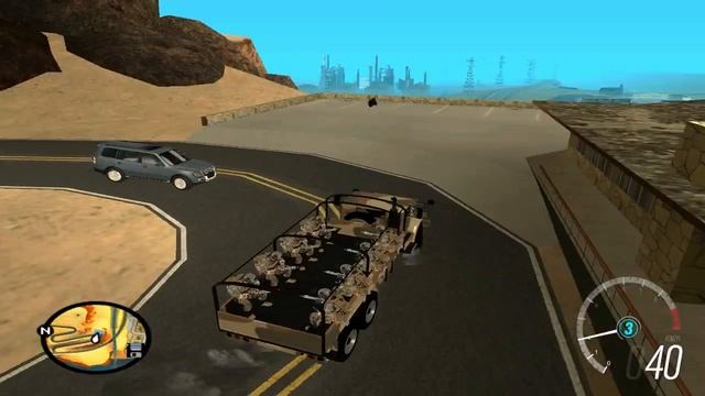 Barracks Passengers Mod For GTA SAN ANDREAS смотреть онлайн