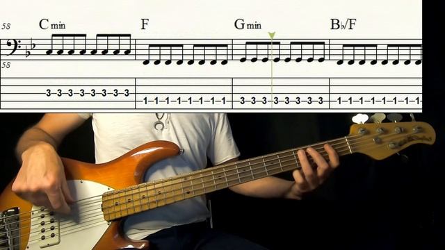 BAILA MORENA - Zucchero (bass Tabs & Notation)