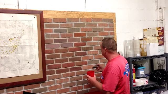 Masonry Cosmetics Brick Staining - How to Apply Stain to Brick (practicing with water) смотреть онлайн