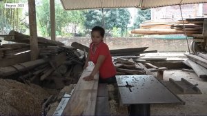 София 11. София механизатор. Работа на пилораме.