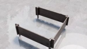 Грядки из ламинированной фанеры