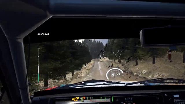 DiRTY Weekly Sample run - Glencastle Farm Reverse / Wet - Lancia Delta HF Integrale Group A смотреть онлайн