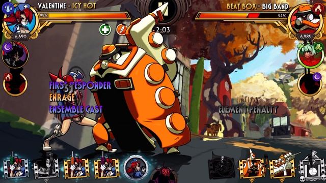 Skullgirls Mobile: How to spam bombs #2 смотреть онлайн