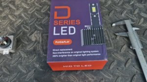 замена ксенона ближнего света на led лампы в hyundai IX55