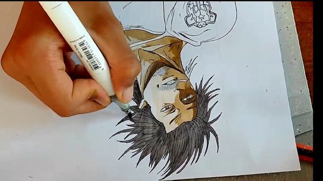 Drawing [Yami Sukehiro] From Black Clover Anime 🖤