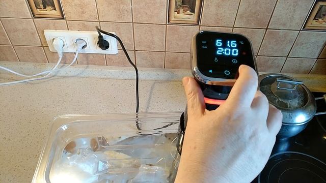 Куриная грудка су вид с картофелем фри. Идеальное мясо! sous vide chicken breast with fries смотреть онлайн