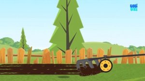 Umi uzi | Tractor | Car makeover | Car Garage Video For Kids | Car repair