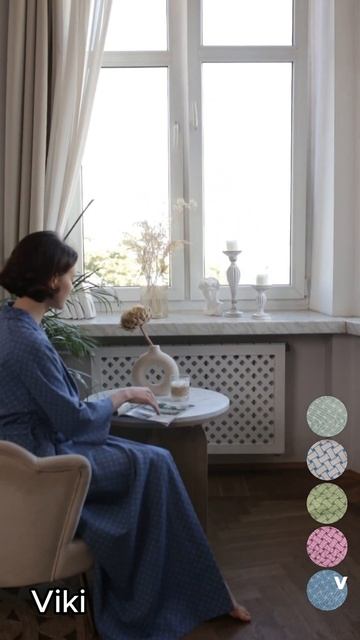 luxurious velvet robe for women Viki blue Cozy homemade bathrobes https://hbhome.pl смотреть онлайн