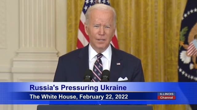 Biden Announces Sanctions on Russia Over Ukraine Land Grab смотреть онлайн