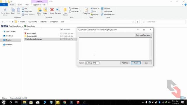 cara menggunakan s4u Save as sketchup смотреть онлайн