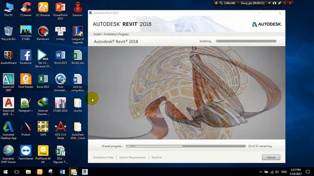 Hướng dẫn cài đặt REVIT 2018 смотреть онлайн