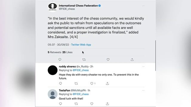FIDE AKAN MELAKUKAN PENYELIDIKAN KEPADA MAGNUS CARLSEN DAN HANS MOKE NIEMANN!! смотреть онлайн