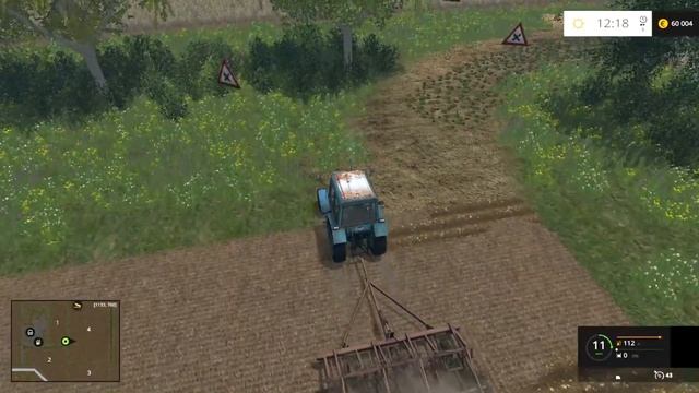 FS15|А он не развалится?|Пашем,сеем,культивируем|Село Полевое|