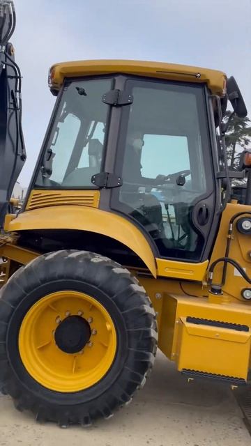 Backhoe loader 388H , 4 wheels steering #backhoe #loader смотреть онлайн