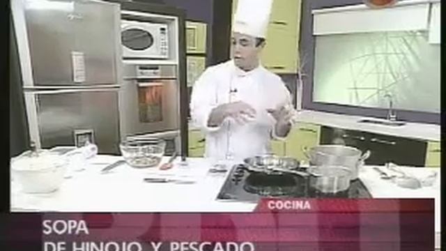 Sopa de Hinojo con Pez Espada y Mejillones - Ignacio Reborati Cocinando@BDU - смотреть онлайн