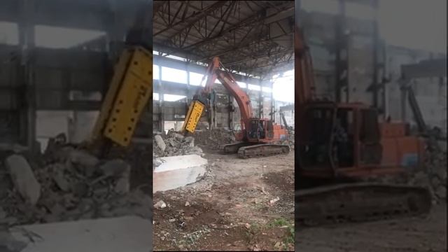 Гидромолот Exten R3500 для экскаваторов 30 тонн смотреть онлайн