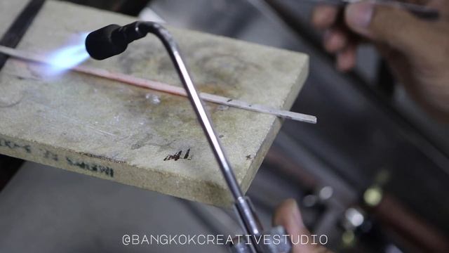 Minimalist Silver Bangle -  How It's Made Jewelry Series