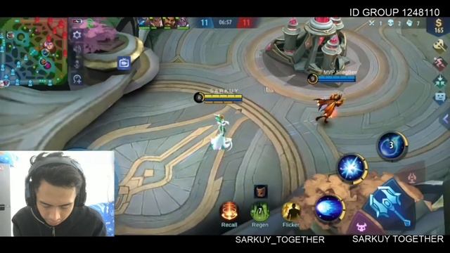 Gameplay Aurora Support!! - Mobile Legends смотреть онлайн