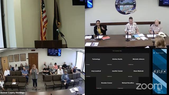 Bonner County Board of Commissioners Meeting - 8/6/2024 смотреть онлайн