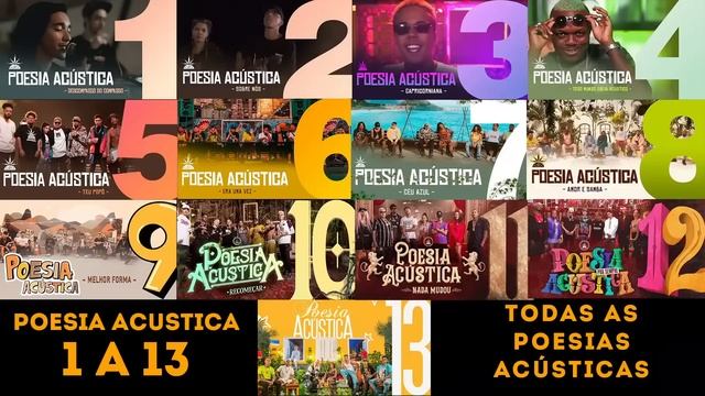 POESIA ACÚSTICA - TODAS AS MÚSICAS