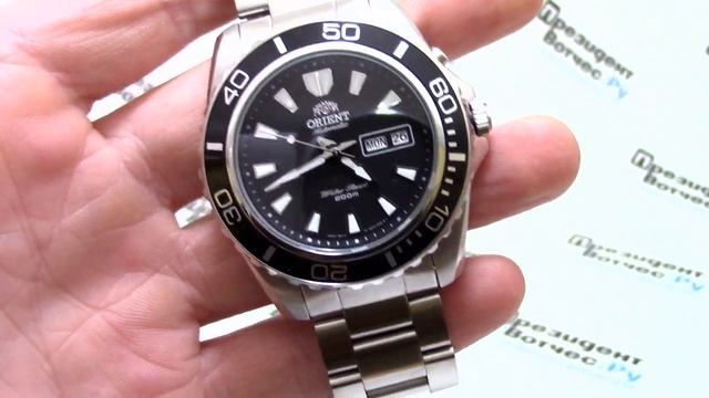 Часы Orient EM75001B [FEM75001B6] - видео обзор от PresidentWatches.Ru смотреть онлайн