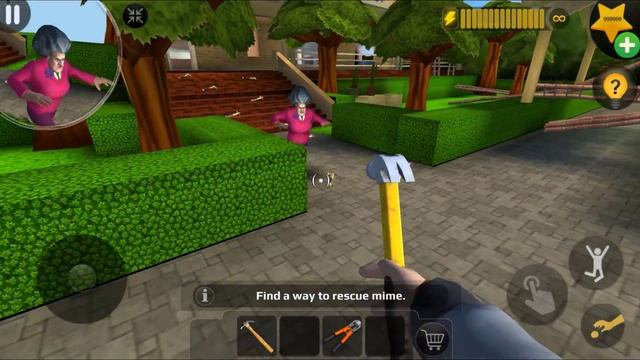 Spam Multi Trap And Ladders In Chapter Update Teacher Scary 3D Android Game |  Part 2703