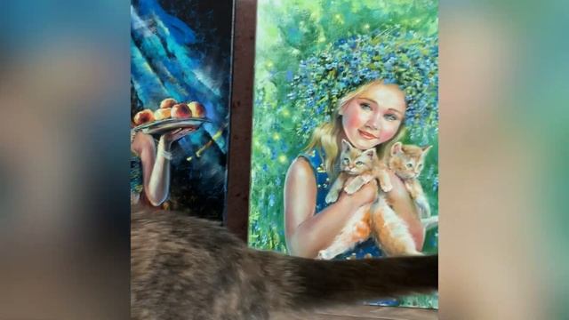 "Ах ЛЕТО!!!! Обзор июньских работ. Художник Татьяна Устьянцева. смотреть онлайн