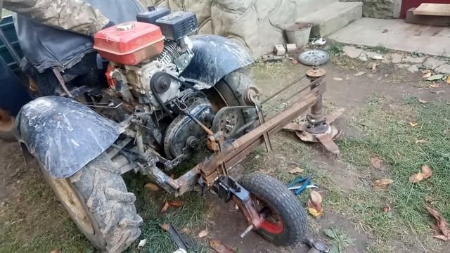 саморобна коса на мінітрактор. смотреть онлайн