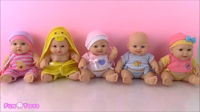 Baby Dolls So Many Babies QUINTUPLETS Set! Feed and Change Babies! Opening+Unboxing смотреть онлайн