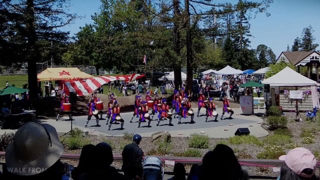 Eisa at the Cupertino Cherry Blossom Festival • Okinawan Drums and Folk Dance • WFH HD смотреть онлайн