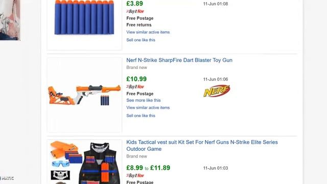 Sell used Nerf guns on Ebay смотреть онлайн