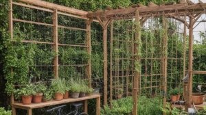 Как сделать шпалеру для огурцов своими руками пошаговая инстрцукция - Овощи