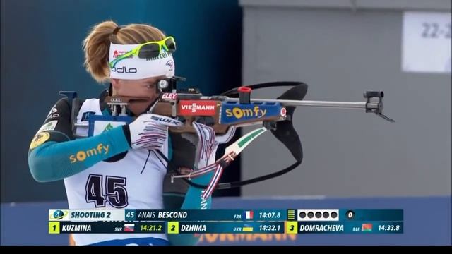BIATHLON WOMEN SPRINT 15.03.2018 World Cup 8 Holmenkollen (Norway) смотреть онлайн