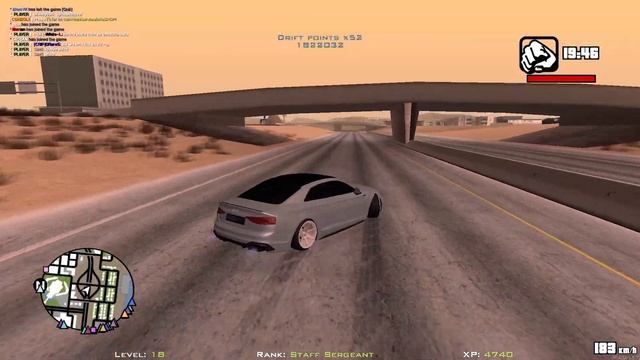 MTA:SA Drift Handling смотреть онлайн