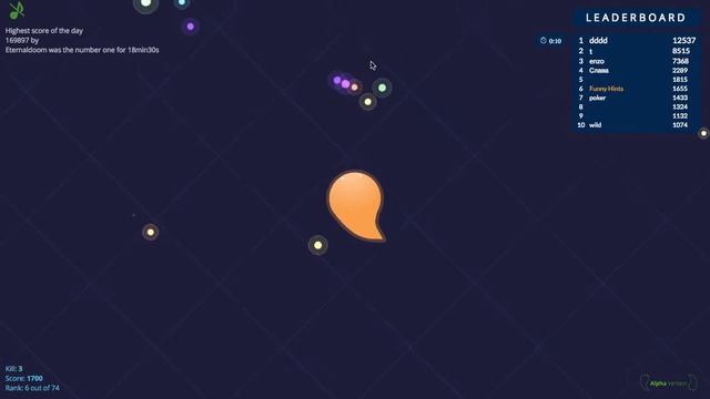 Limax io (New Slighter.io) смотреть онлайн