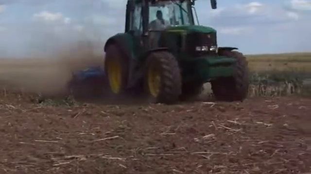 John Deere 6930 + Lemken Kaczkowo 2014