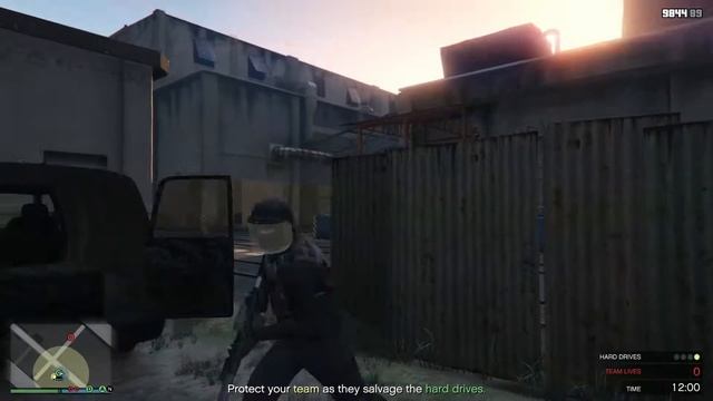 GTA Online Doomsday heist How to pass easy Salvage hard drives смотреть онлайн