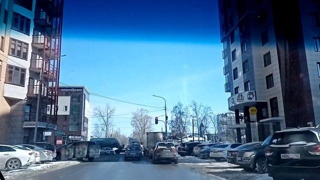 Барнаул. Проспект Комсомольский. смотреть онлайн