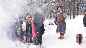 Саамский хоровод под звуки бубна