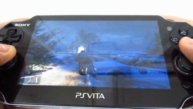 GTA V - PlayStation Vita Remote Play Gameplay! смотреть онлайн
